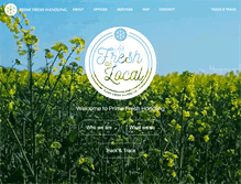 Tablet Screenshot of primefresh.eu